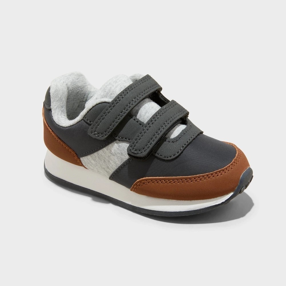 Cat & Jack Charlie Retro Toddler Sneaker Gray Size 12T NWT